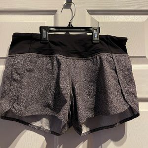 Lululemon speed up shorts (size 6)